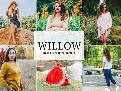 Free Willow Mobile & Desktop Lightroom Presets wedding presets