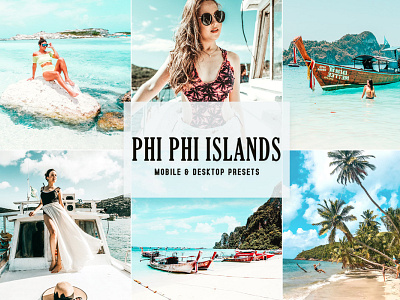 Free Phi Phi Islands Mobile & Desktop Lightroom Presets wedding presets