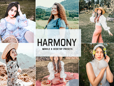 Free Harmony Mobile & Desktop Lightroom Presets wedding presets