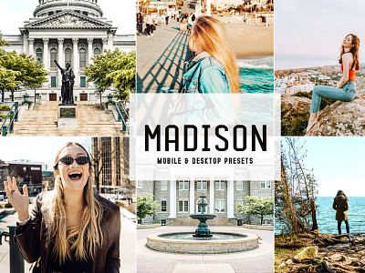Madison Mobile & Desktop Lightroom Presets wedding presets