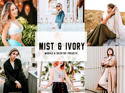 Free Mist & Ivory Mobile & Desktop Lightroom Presets wedding presets