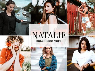 Free Natalie Mobile & Desktop Lightroom Presets wedding presets