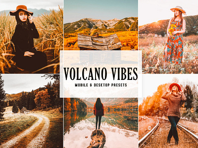 Free Volcano Vibes Mobile & Desktop Lightroom Presets