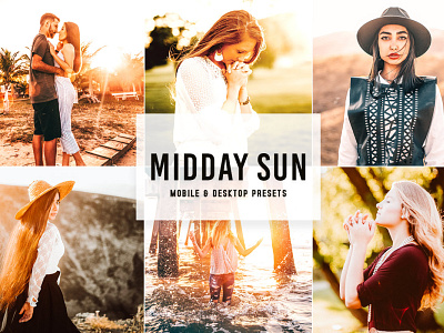 Free Midday Sun Mobile & Desktop Lightroom Presets wedding presets
