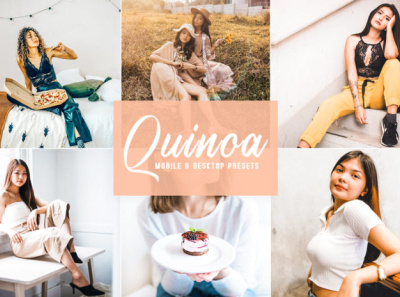Free Quinoa Mobile & Desktop Lightroom Presets wedding presets