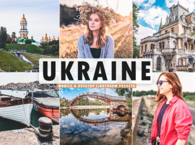 Free Ukraine Mobile & Desktop Lightroom Presets
