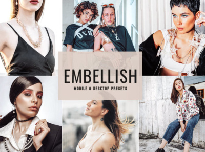 Free Embellish Mobile & Desktop Lightroom Presets