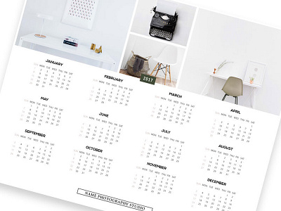 Free Minimalist Printable Calendar PSD Templates 2017 calendar free minimalist calendar free psd template minimal calendar templates minimalist calendar