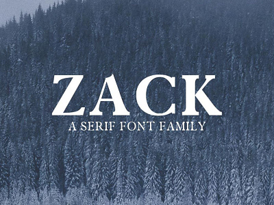 Free Zack Serif Font Demo capitals cool display elegant headline magazine modern poster rounded serif small stylish