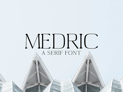 Free Medric Serif Font 90s beautiful branding classic invitation logo logotype serif venice vogue wagner wedding