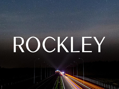 Free Rockley Sans Serif Font