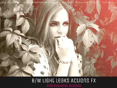 10 Free BW Light Leaks Photoshop Actions V1 actions cs3 family filter filters free photoshop vintage