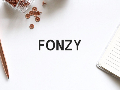 Free Fonzy Sans Serif Font display fon font fonts gorgeous minimal modern multilingual serif slab trending typeface