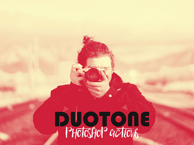 Duotone Pro Photoshop Actions actions duo freelance hipster model modern music photography photoshop plugin presets spotify