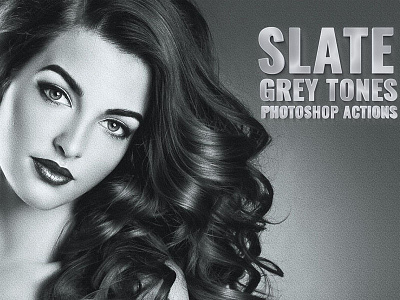 Slate Grey Tones Photoshop Actions