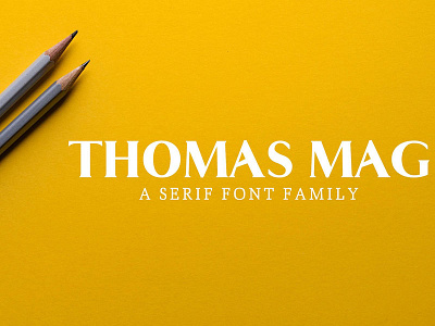 Thomas Mag Serif 9 Fonts Family Pack clean colorfull cute font fonts fun lettering simple type typeface