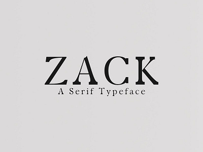 Zack Serif 4 Font Family Pack bold distressed elegant fashion headline rough serif thin title