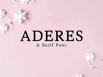 Aderes Serif 2 Font Family Pack branding elegant family font fonts lettering logo magazine multilingual text