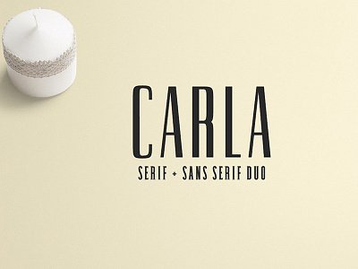 Carla Duo 8 Font Family Pack clean display family font magazine modern multilingual poster text