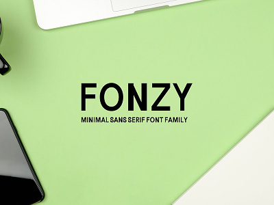 Fonzy Minimal Sans Serif 5 Font Pack font fonts gorgeous minimal modern premium serif slab trending typeface