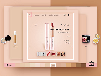 Makeup Store concept