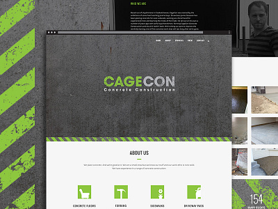 Cagecon Concrete Website