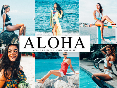 Free Aloha Mobile & Desktop Lightroom Preset beach preset best preset blogger preset influencer preset instagram preset lifestyle preset lightroom filter lightroom preset mobile preset ocean preset photo editing photography preset summer preset travel preset tropical preset vacation preset