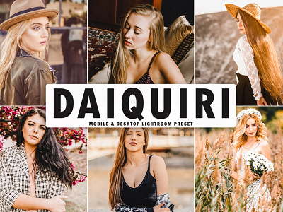 Free Daiquiri Mobile & Desktop Lightroom Preset