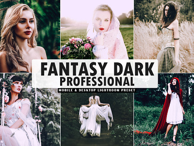 Free Fantasy Dark Pro Mobile & Desktop Lightroom Preset
