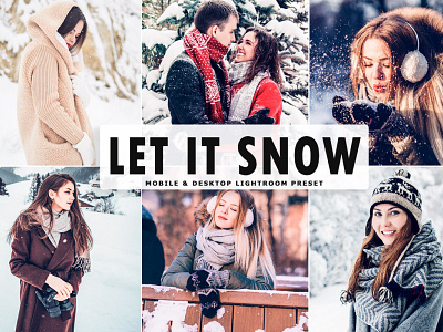 Free Let It Snow Mobile & Desktop Lightroom Preset