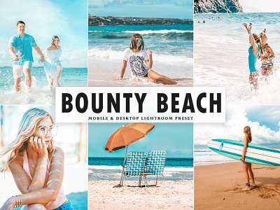 Free Bounty Beach Mobile & Desktop Lightroom Preset
