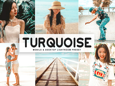 Free Turquoise Mobile & Desktop Lightroom Preset