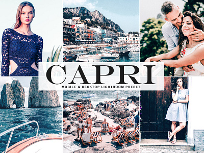 Free Capri Mobile & Desktop Lightroom Preset