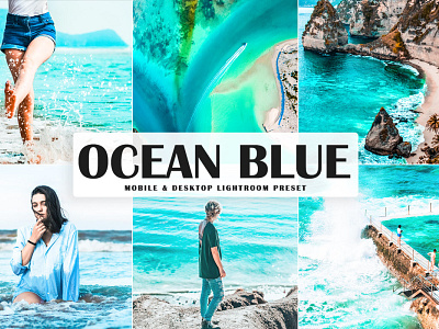 Free Ocean Blue Mobile & Desktop Lightroom Preset