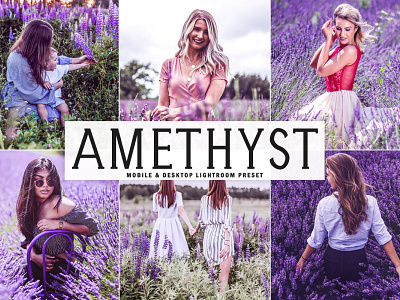 Free Amethyst Mobile Desktop Lightroom Preset