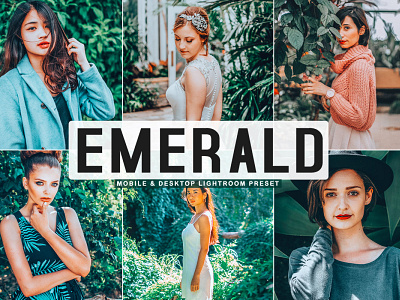 Free Emerald Mobile & Desktop Lightroom Preset