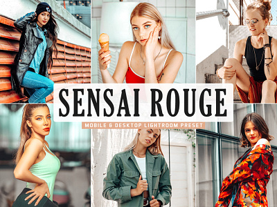 Free Sensai Rouge Mobile & Desktop Lightroom Preset