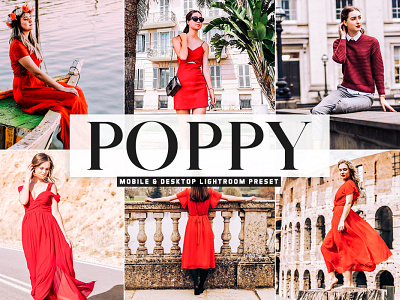 Free Poppy Mobile & Desktop Lightroom Preset