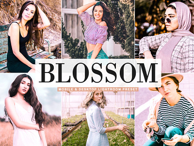 Free Blossom Mobile & Desktop Lightroom Preset