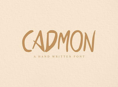 Cadmon Handwritten Font support multilingual