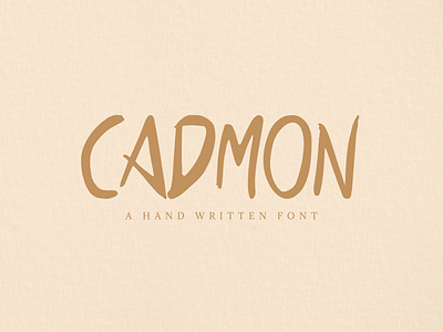 Cadmon Handwritten Font