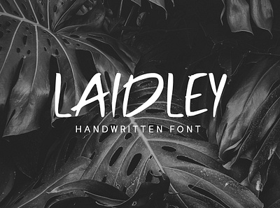 Laidley Handwritten Font support multilingual