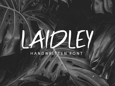 Laidley Handwritten Font support multilingual