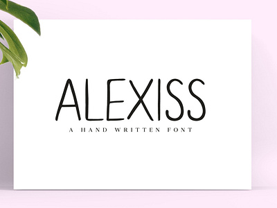 Alexiss Sans Serif Font