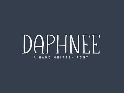 Daphnee Slab Serif Font commercial use demo font logo font slab serif font slab typeface