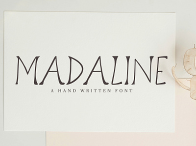 Madaline Handwritten Font support multilingual