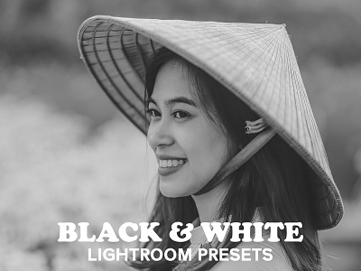 Black and White Collection Lightroom Presets black and white filter bw filter lightroom preset 4 presets lightroom presets mono presets