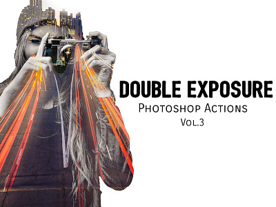 Free Double Exposure Photoshop Actions Vol. 3