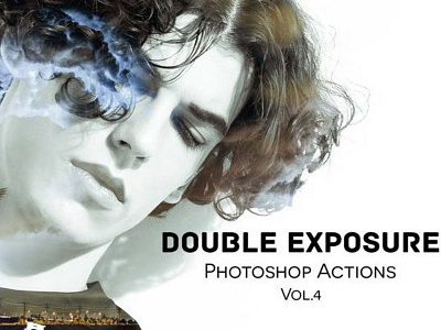 Free Double Exposure Effect Photoshop Actions Vol. 4 double color exposure double color exposure actionn double exposure double exposure effect photographic effect photographic effects photography photoshop photoshop colour effects photoshop effect photoshop fx psd template