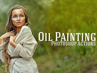 Free Oil Painting Photoshop Actions cs3 action free photoshop action oil painting actions oil painting filters pencil effect photoshop action quality photoshop action
